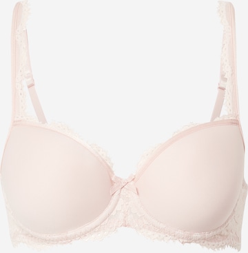 Mey T-shirt Bra in Pink: front