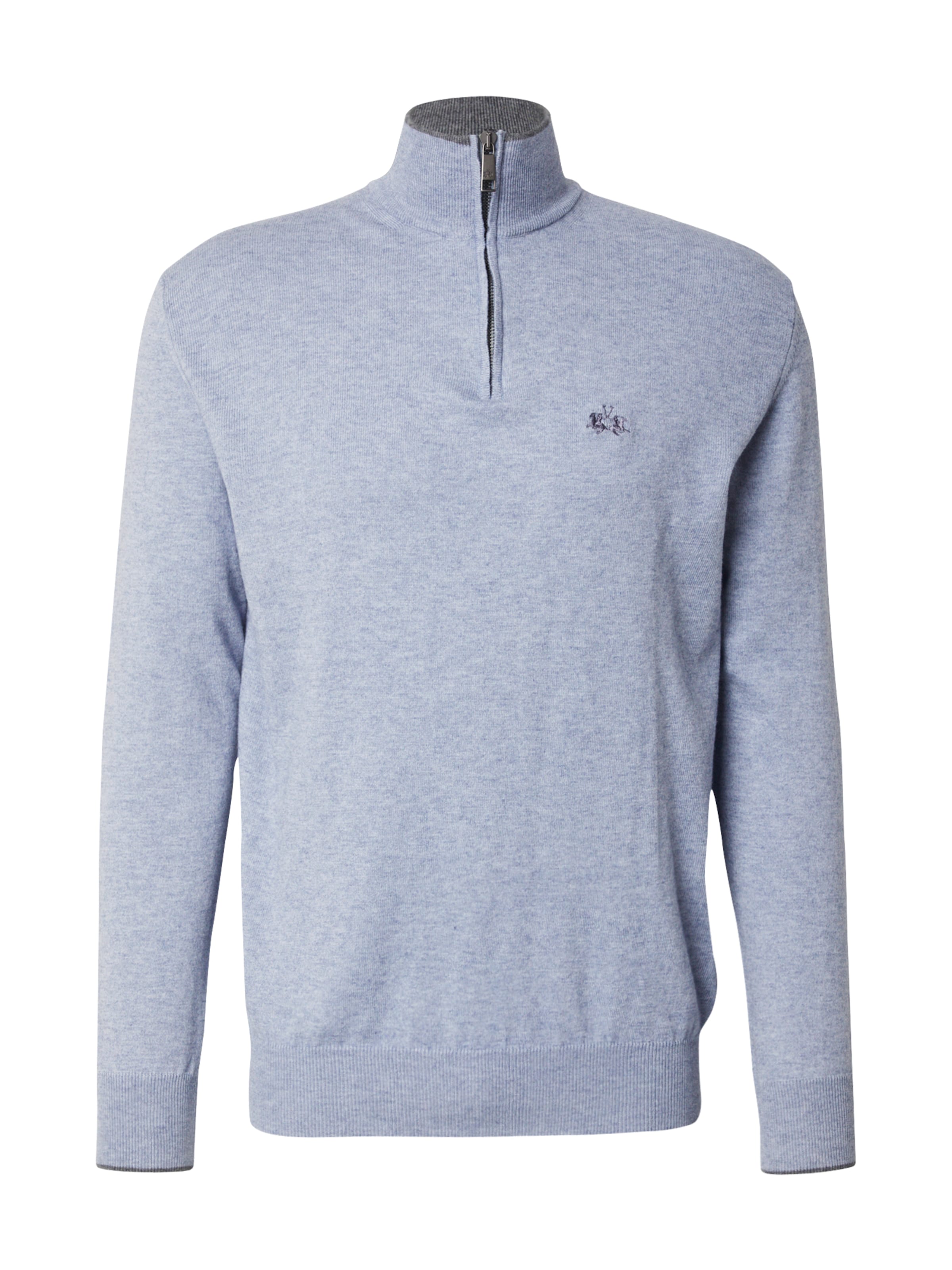 La Martina Πουλόβερ σε μπλε: μπροστά