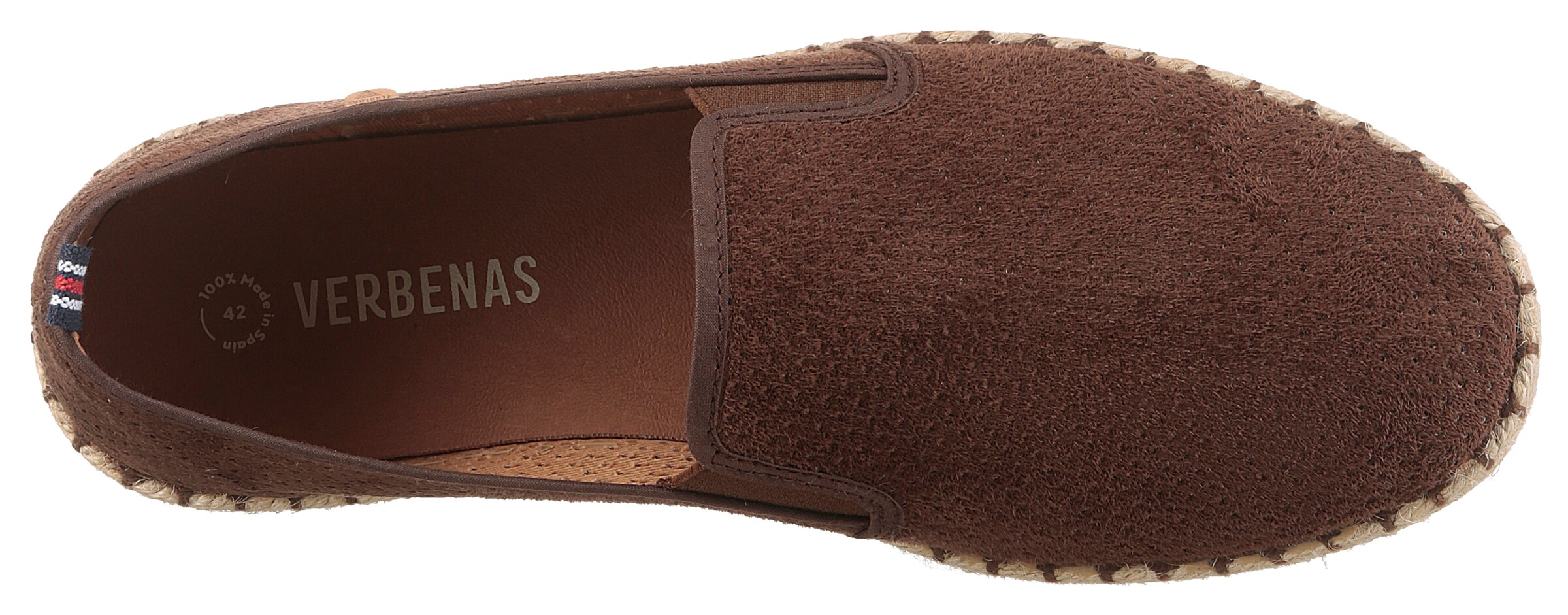 VERBENAS Espadrilles 'Tom Pacific' in Brown