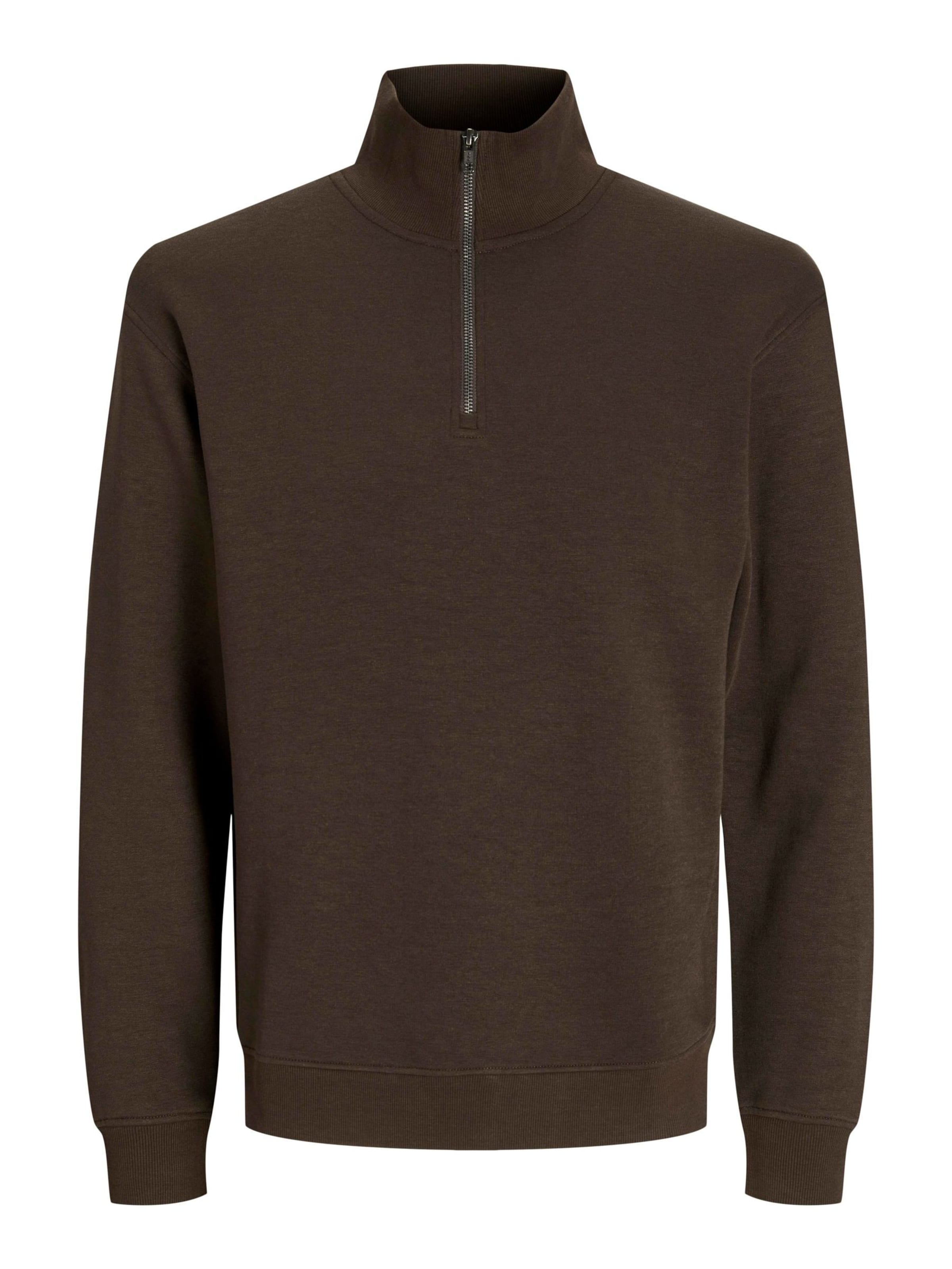 JACK & JONES Sweatshirt 'JJEBradley' i brun: forside