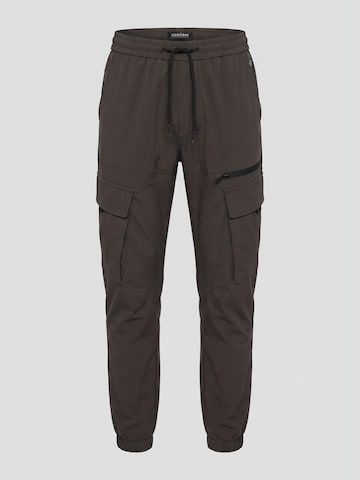 Effilé Pantalon cargo KOROSHI en gris : devant