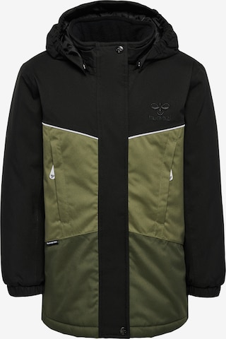Hummel Performance Jacket in Green: front