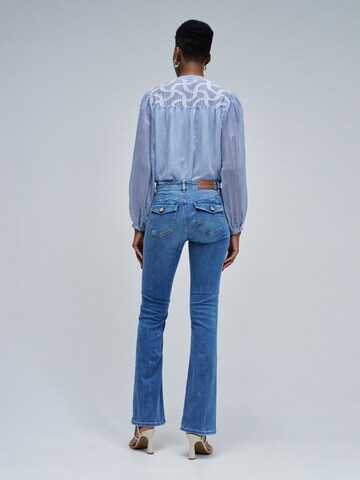 Salsa Jeans Bootcut Jeans 'Destiny' in Blauw