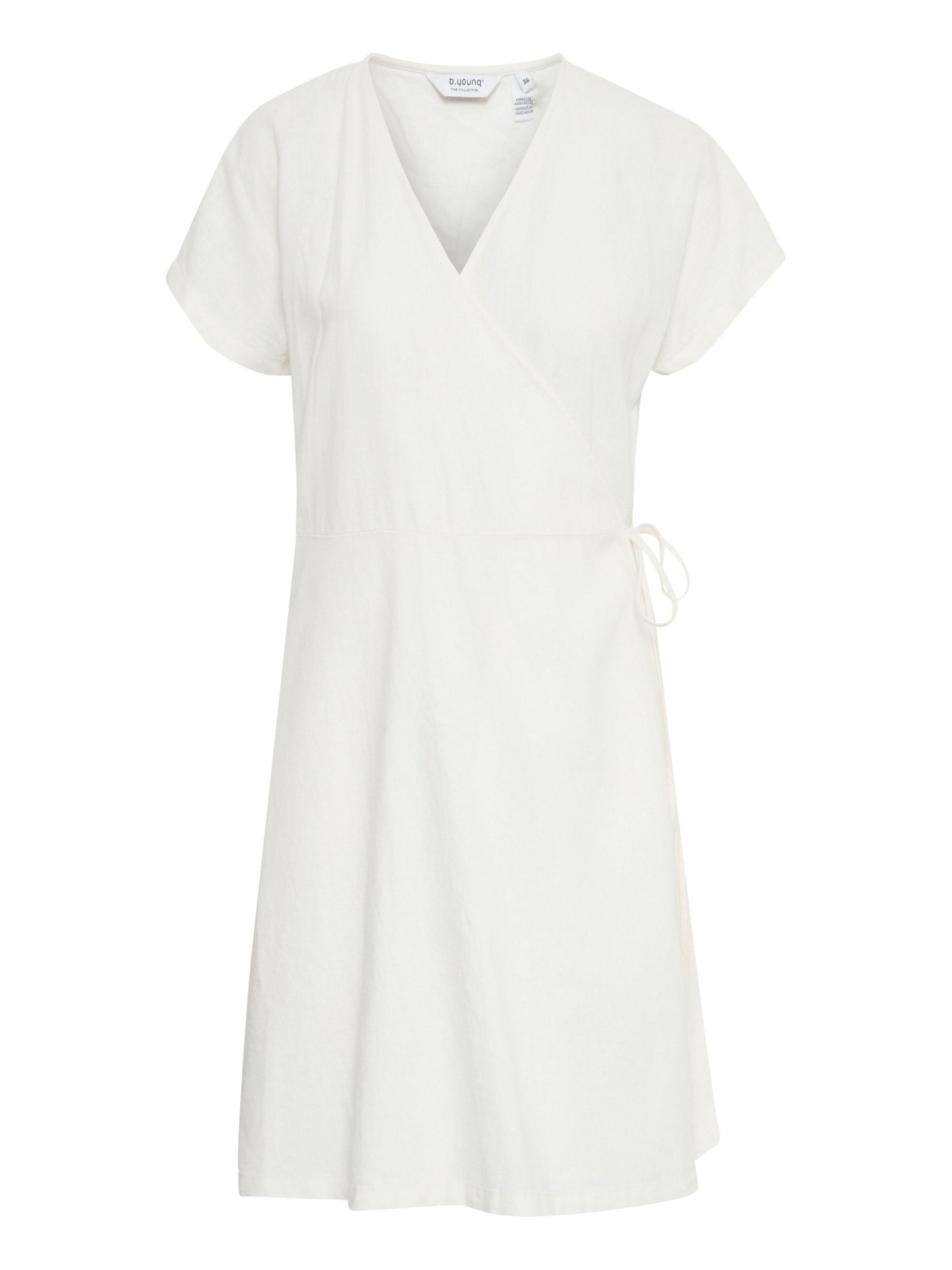 Robe 'Alakka' b.young en blanc : devant