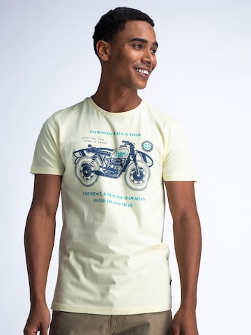 Petrol Industries Bluser & t-shirts 'Lagoonize' i gul: forside