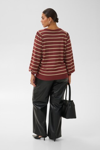 Pull-over 'Lizzy ' KAFFE CURVE en rouge
