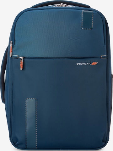 Roncato Rucksack 'Speed' in Blau: Vorderseite