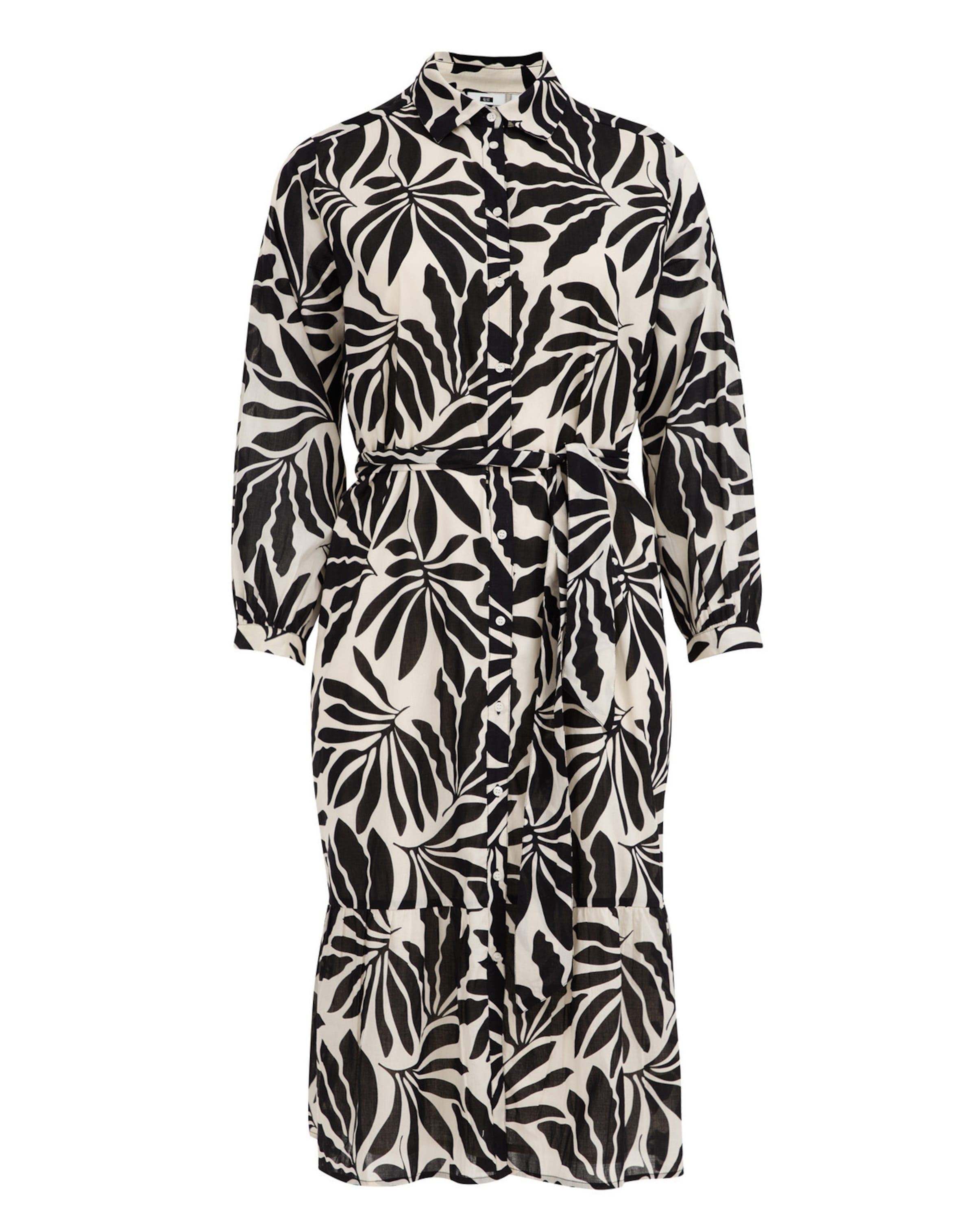 WE Fashion Μπλουζοφόρεμα σε μαύρο: μπροστά