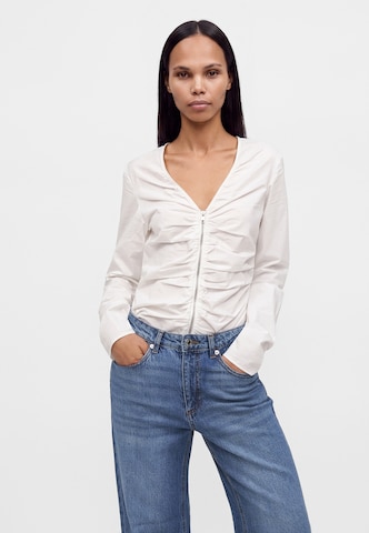 Vero Moda Petite - Pierna ancha Vaquero 'VMTESSA' en azul