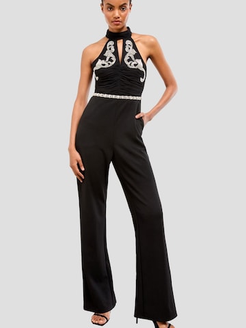Tuta jumpsuit di Lipsy in nero: frontale