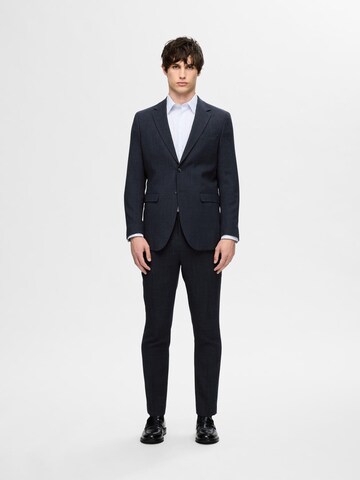SELECTED HOMME Slim fit Blazer 'SLHOasis' in Blue