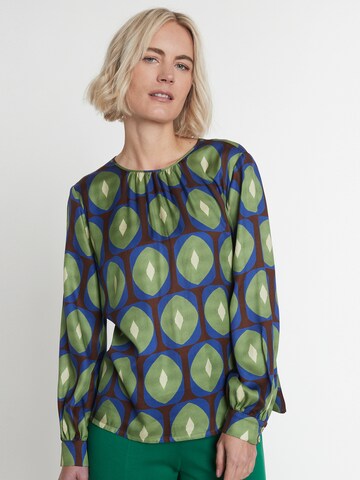 Ana Alcazar Blouse 'Maanis' in Blue: front