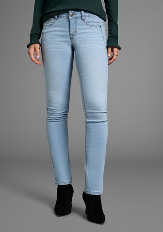 ARIZONA Slimfit Jeans in Blau: Vorderseite