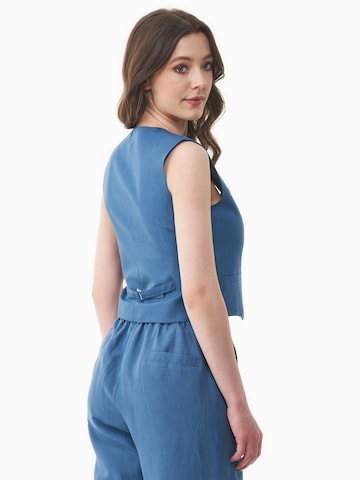 Organication Weste in Blau