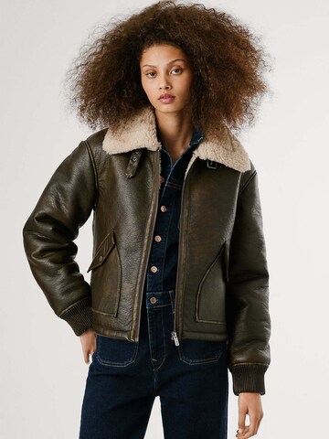 Pepe Jeans Jacke 'Theodora' in Grau: Vorderseite