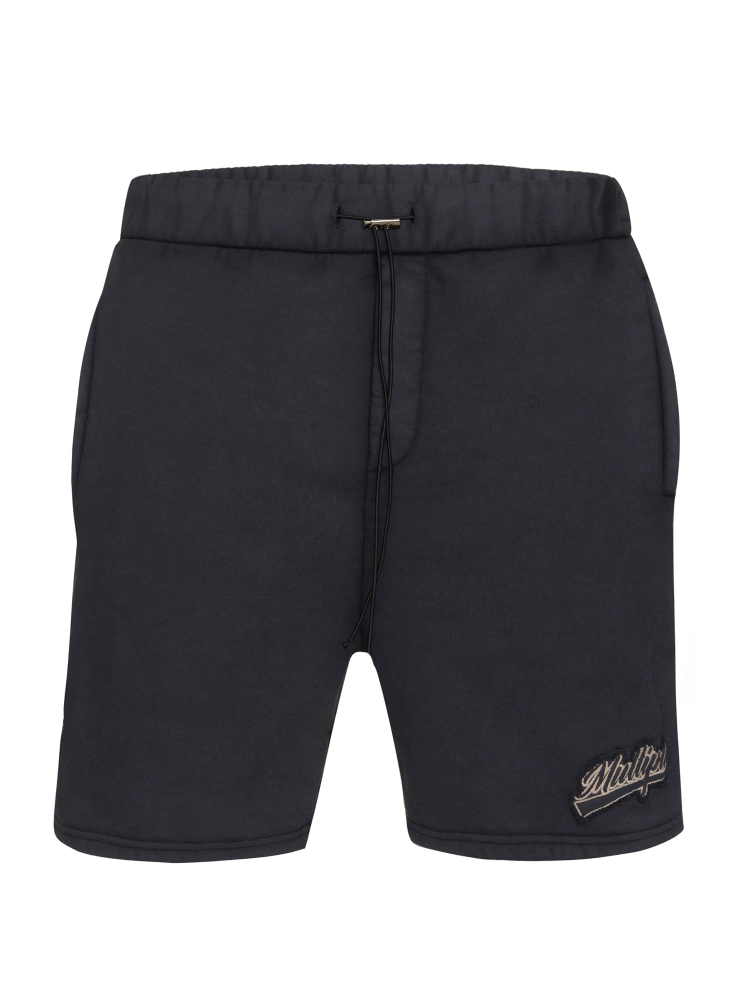 Multiply Apparel Loosefit Bukser i sort: forside