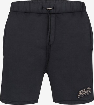 Loosefit Pantaloni di Multiply Apparel in nero: frontale