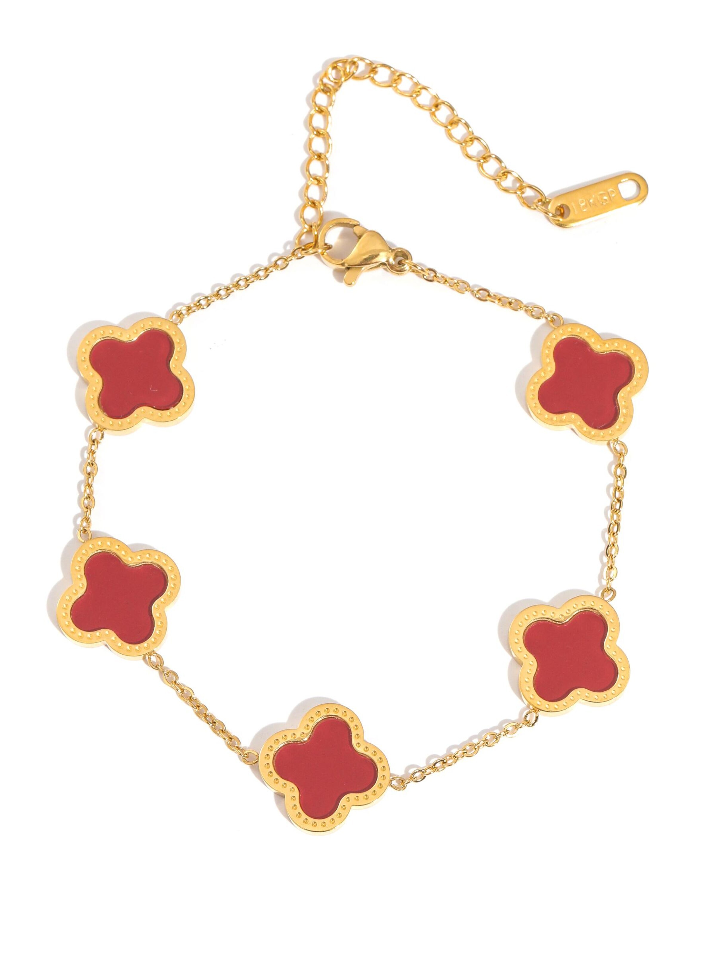 NTHIRTYTHREE Bracelet in Red: front