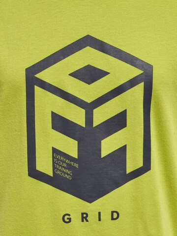 T-Shirt fonctionnel 'OFFGRID' Hummel en jaune