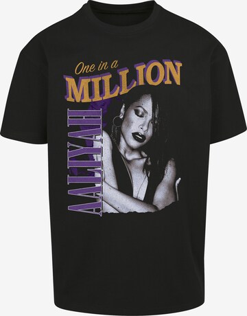 MT Men T-Shirt 'One In A Million' in Schwarz: predná strana