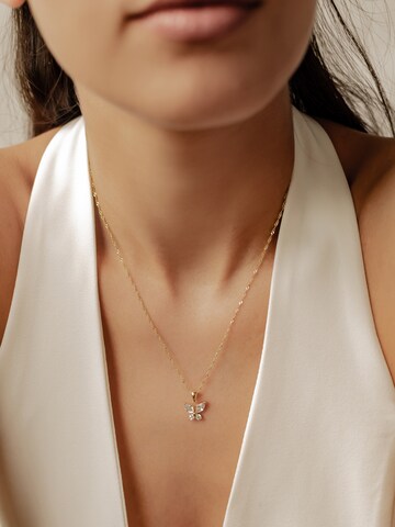Hey Happiness Necklace 'Shining Flight' in Gold: front