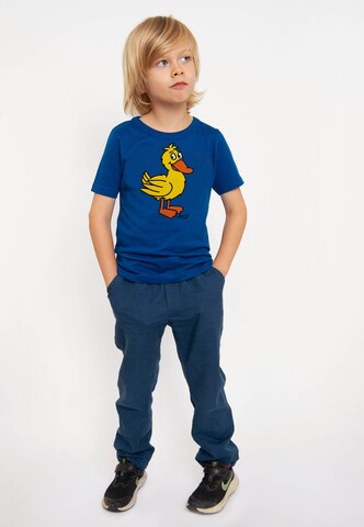 LOGOSHIRT T-Shirt 'Die Sendung mit der Maus' in Blau