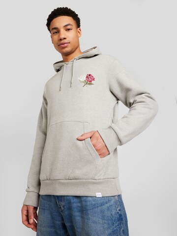 Les Deux Sweatshirt 'FELIPE' in Grijs: voorkant