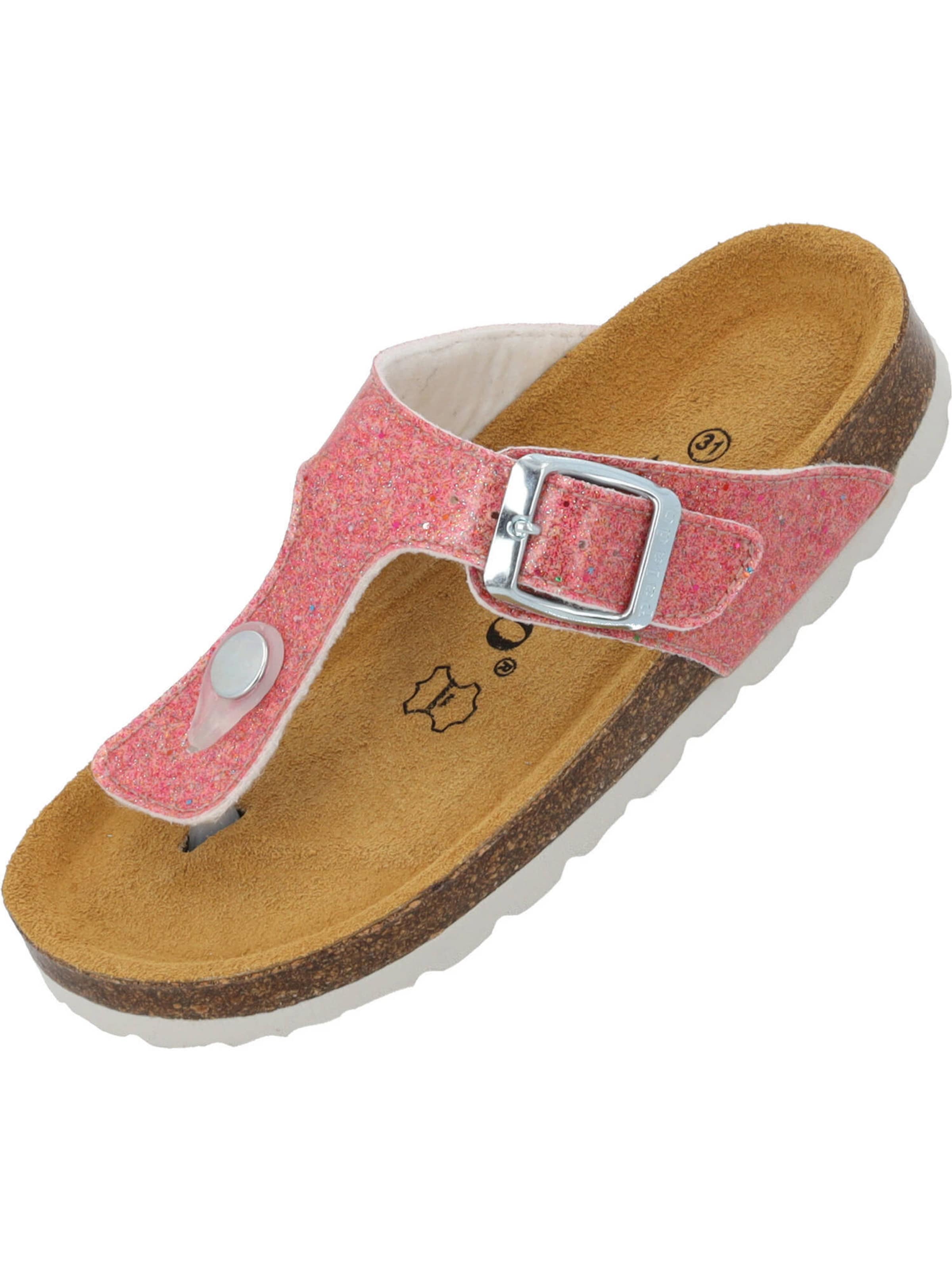 Palado Sandal 'Kos G Sparkle' in Red: front