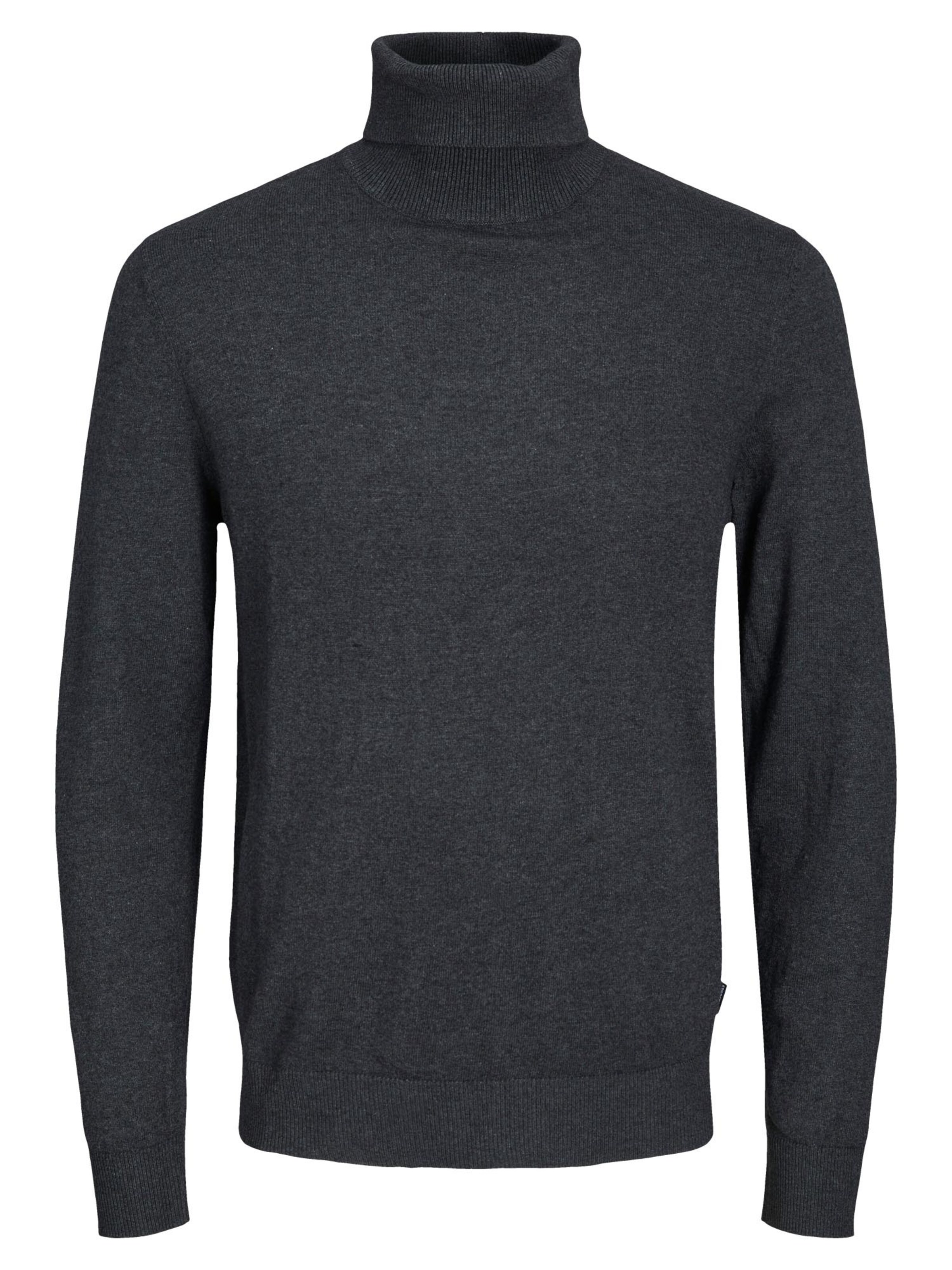JACK & JONES Pullover 'Emil'‌‌‌‌‌‌‌‌ in Grau: Vorderseite