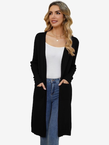 Yesfashion Kurtka przejściowa w kolorze czarny: przód