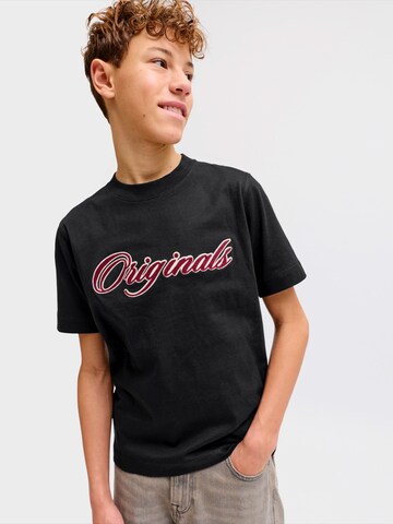 juoda Jack & Jones Junior Marškinėliai 'JORNantucket'