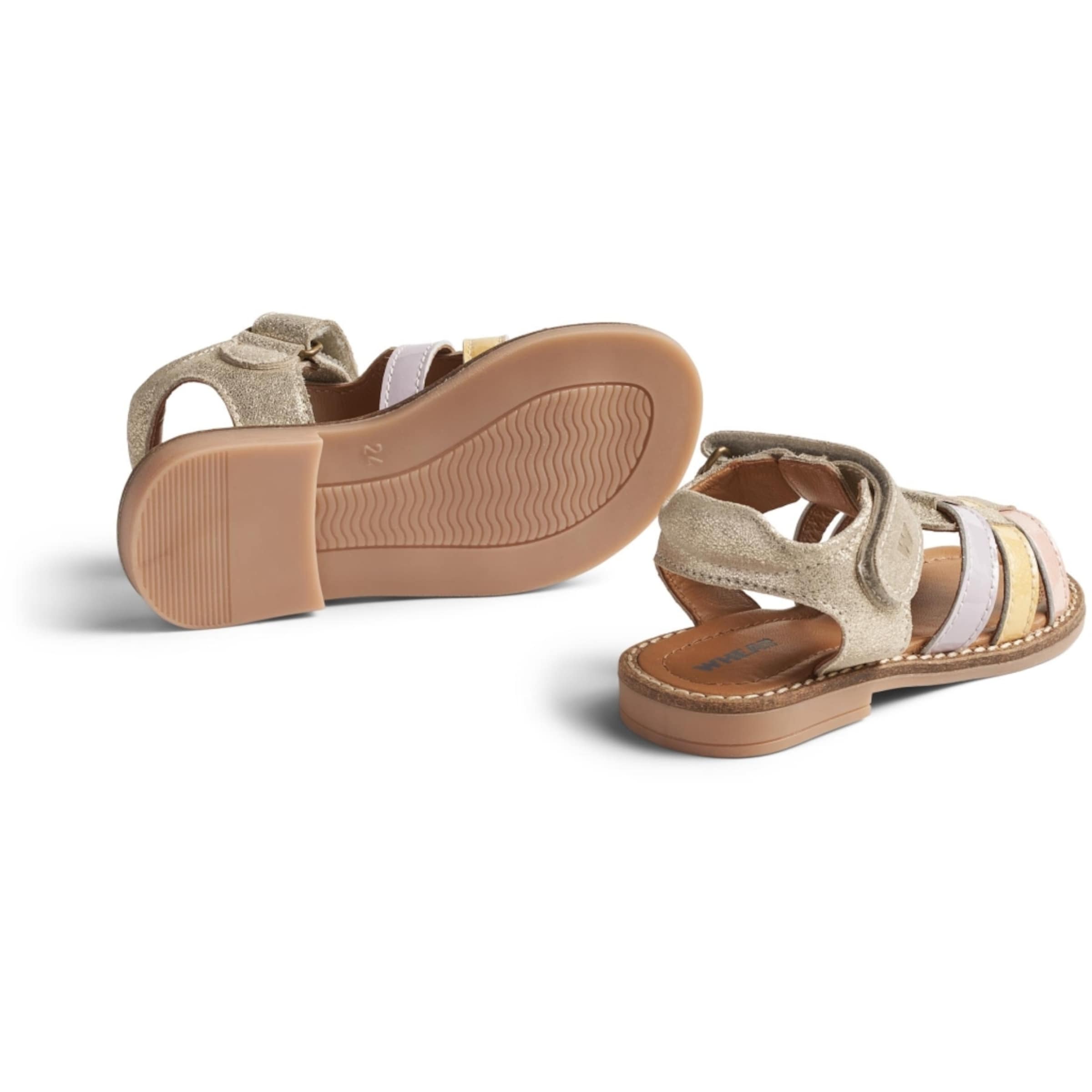 WHEAT Sandals in Gold