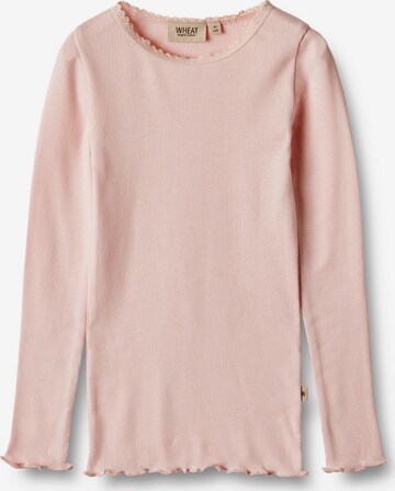 Wheat Shirt in Roze: voorkant