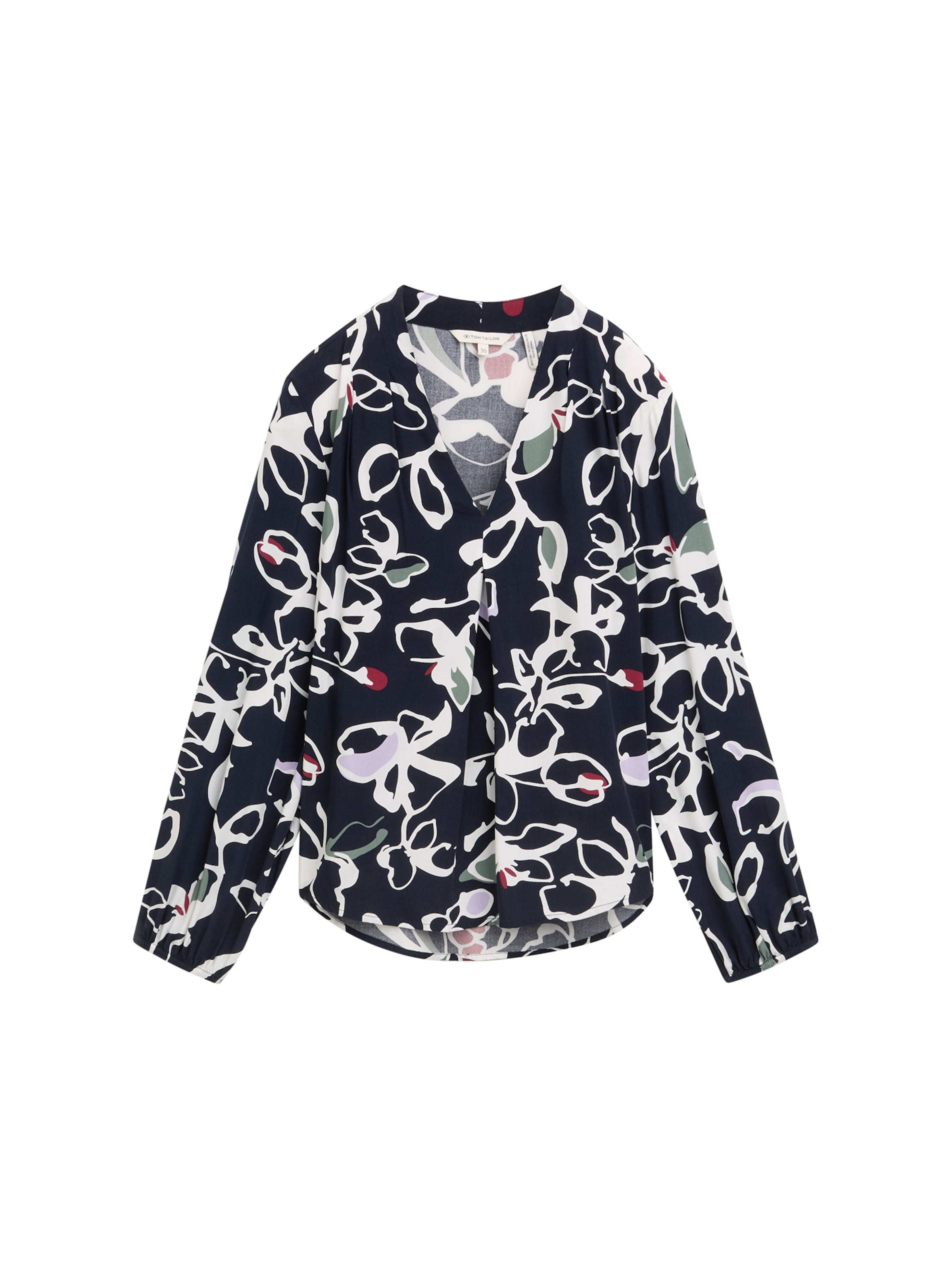 TOM TAILOR Bluse in Blau: Vorderseite