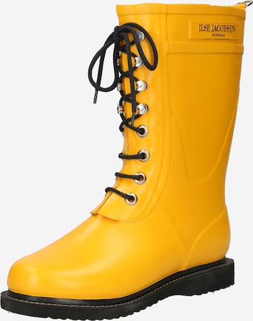 ILSE JACOBSEN Rubber Boots in Yellow: front