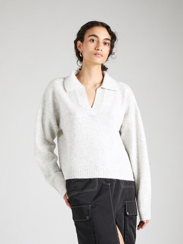 Pull-over Monki en blanc : devant