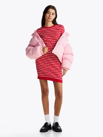 Tommy Jeans Knit dress 'Mini Jumper' in Mixed colours