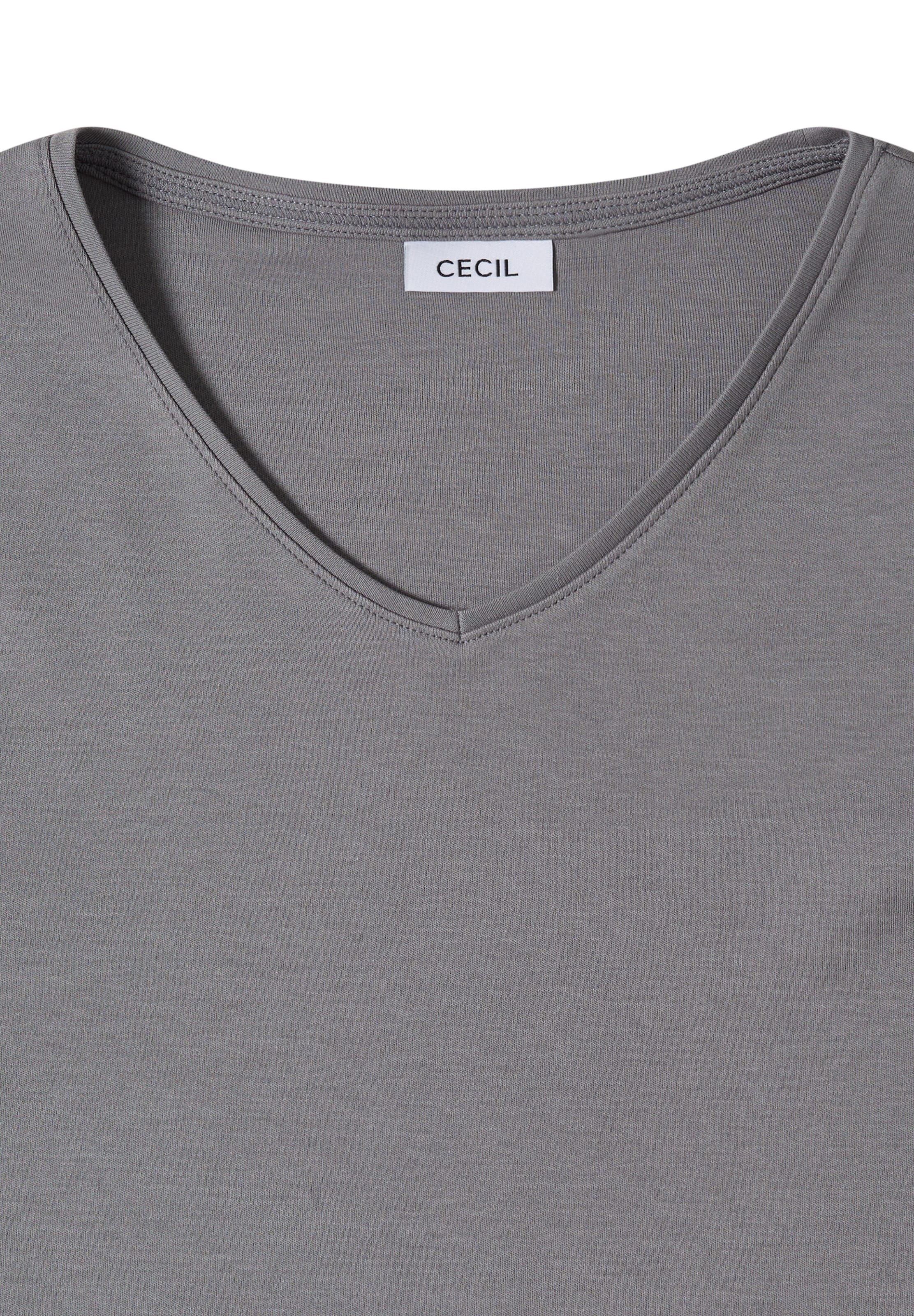 CECIL T-Shirt in Grau