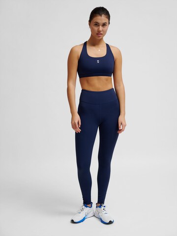 Hummel Bustier Sports-BH i blå