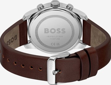 BOSS Black Analog Watch in Brown