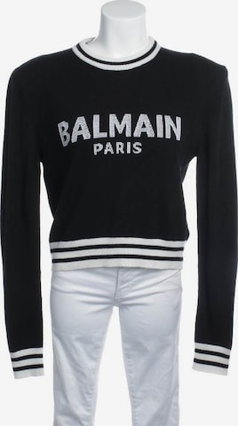 Balmain Pullover / Strickjacke M in Schwarz: predná strana