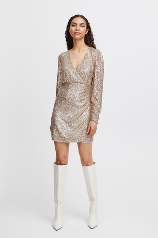 b.young Cocktail Dress 'Solia' in Beige