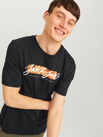 JACK & JONES Футболка 'JWHTILEY' в Черный