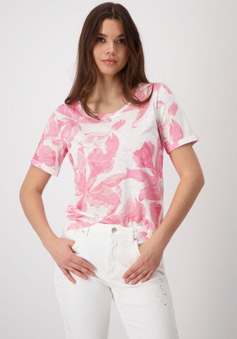 monari Shirt in Wit: voorkant