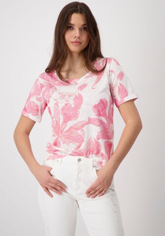 monari - Camiseta en beige: frente