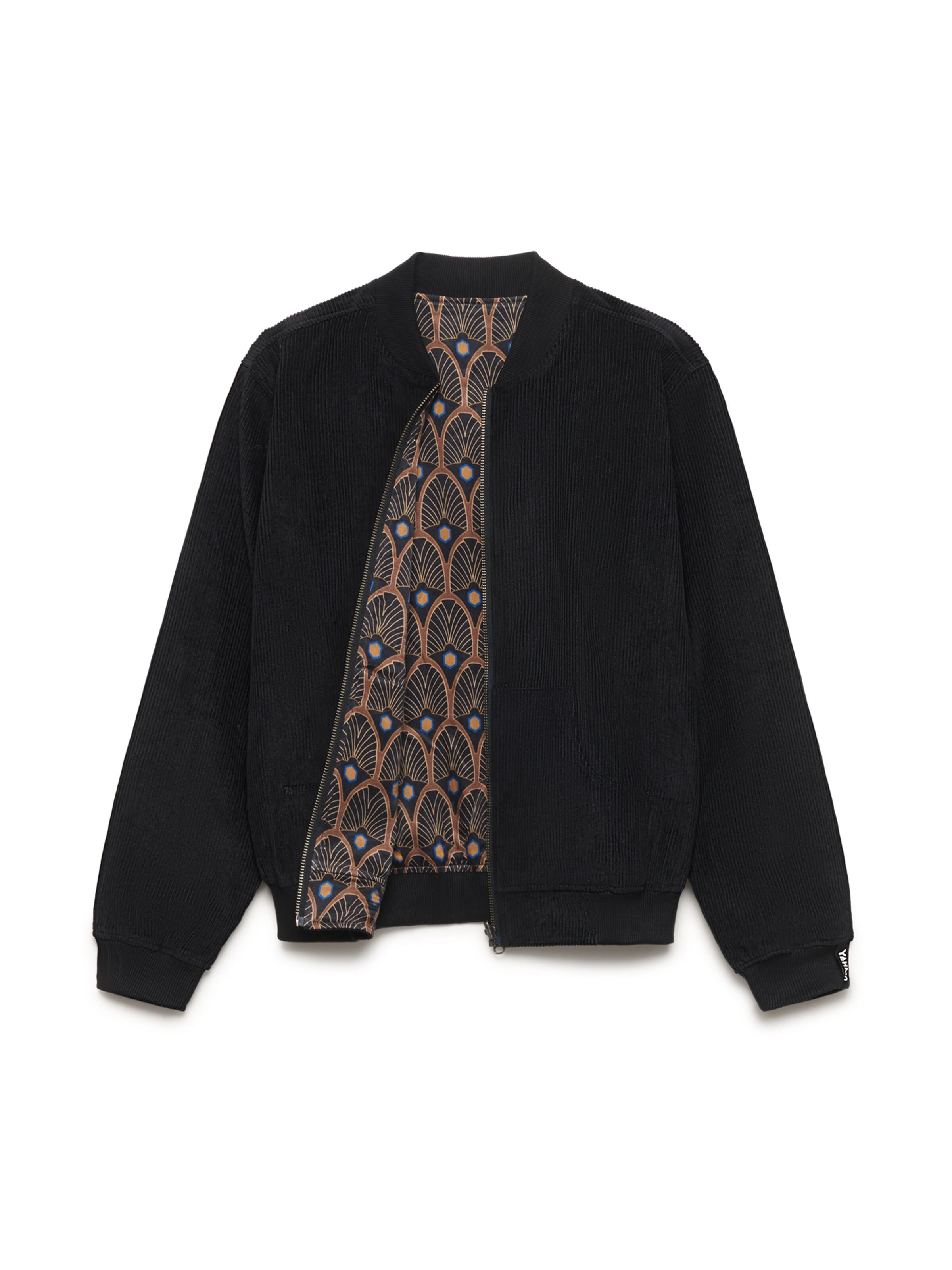 Yahmo - Chaqueta de entretiempo 'Elsa' en negro: frente