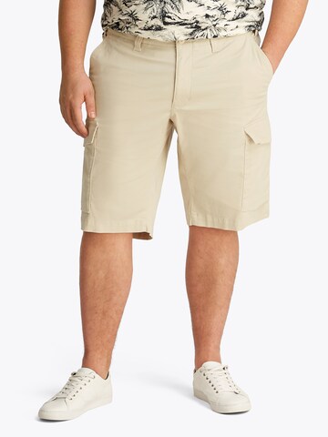 Tommy Hilfiger Big & Tall Обычный Брюки-карго 'John' в Бежевый: спереди