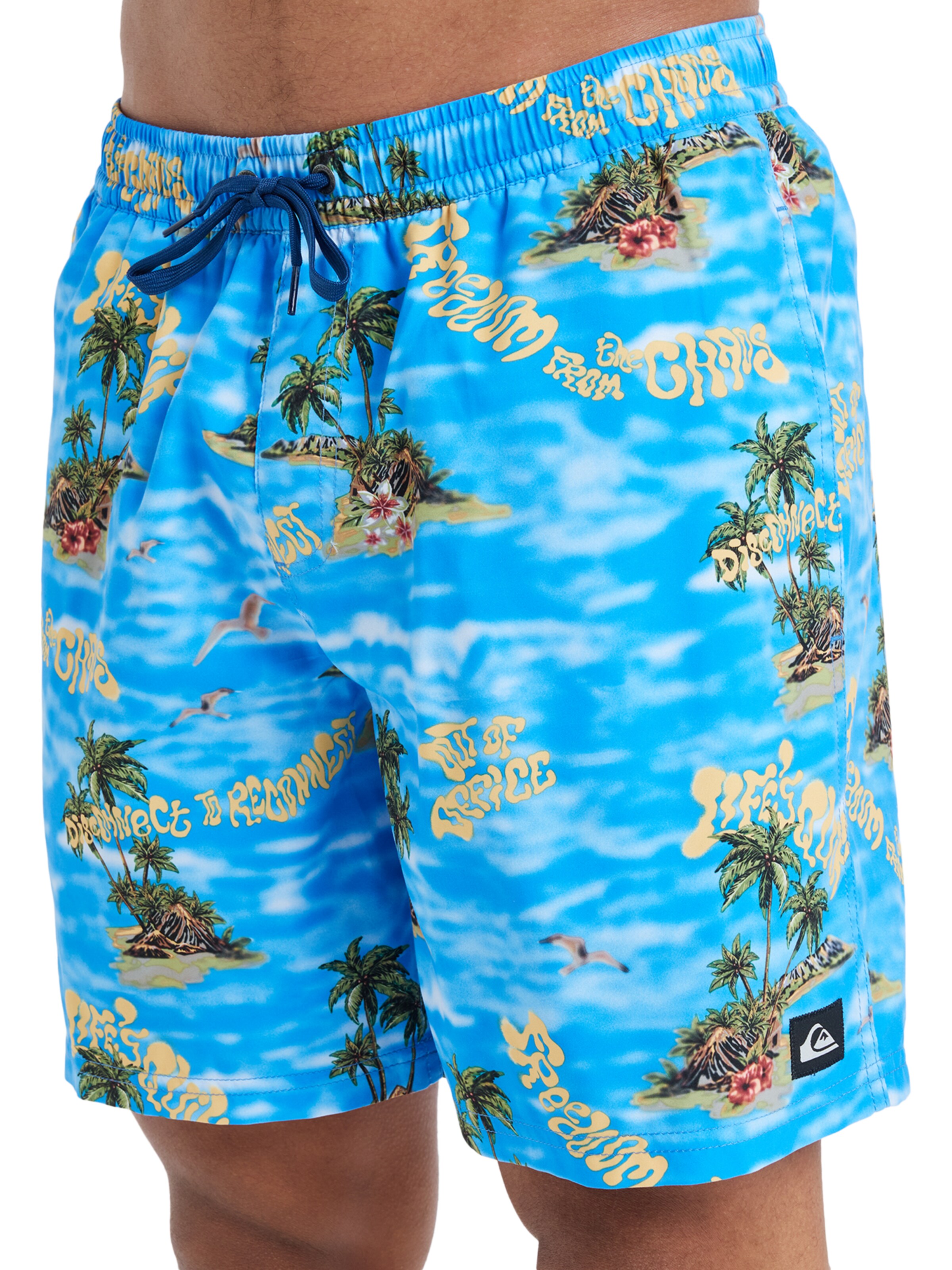QUIKSILVER Swimming shorts 'Everyday Straight Volley 17' in Blue