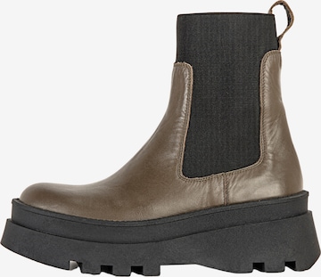 INUOVO Chelsea Boots in Green