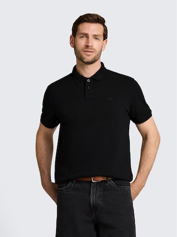 TOM TAILOR Shirt in Zwart: voorkant